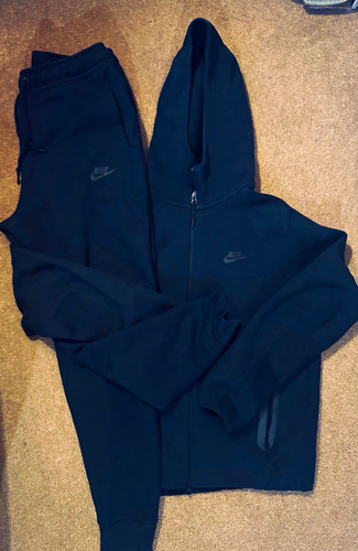 Nike mens black fleece - nike, hooded