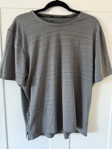 Grey nike miler running top - grey,
