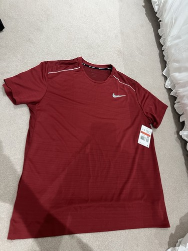 Nike miler shirt - shirt, red