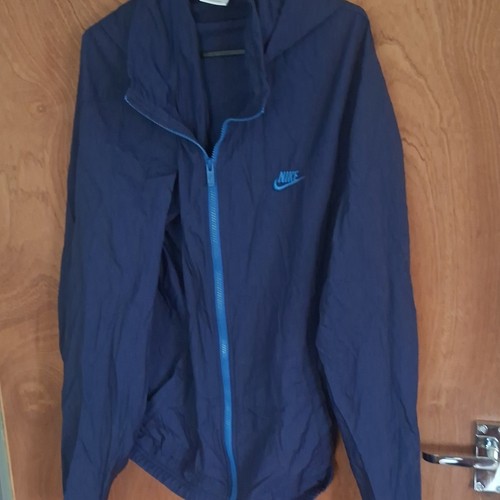 Nike men blue hooded - men's, full