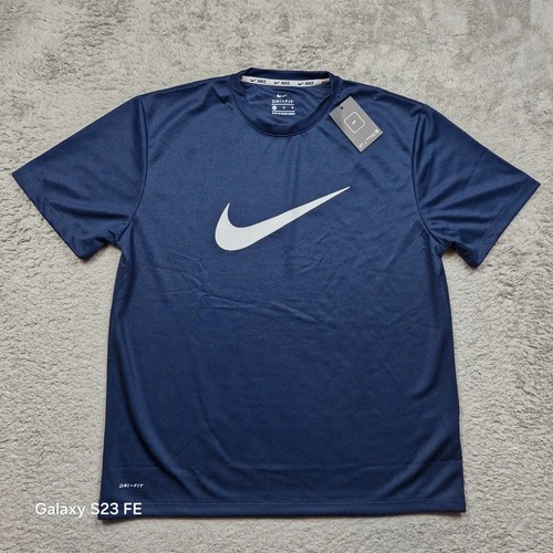 Nike dri fit navy blue - navy, big