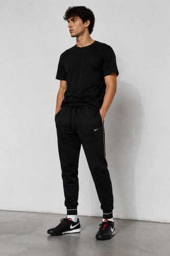 Nike black joggers men - nike,